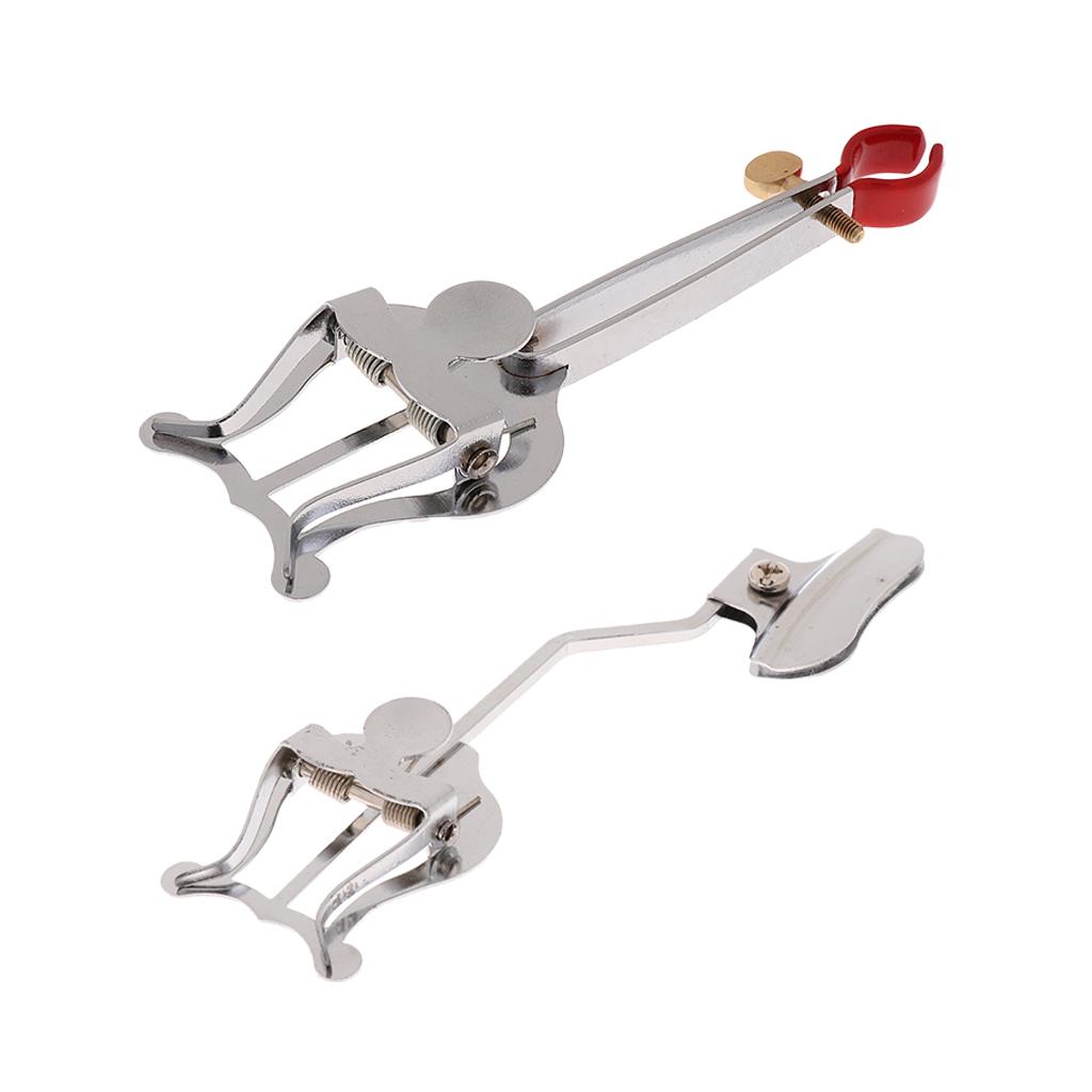 2 chiếc Kèn Trombone Hành Quân Kẹp Đàn Lia Tờ Nhạc Kẹp Giữ