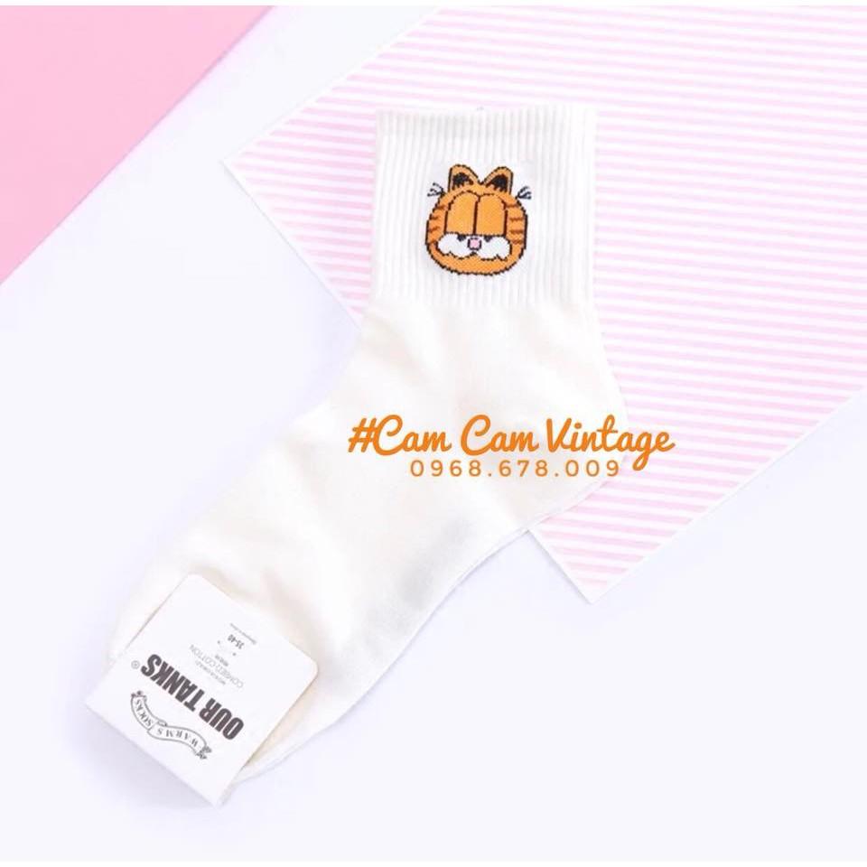 TẤT CAO CỔ NỮ VỚ CAO CỔ NAM BÁO HỒNG STYLE HÀN QUỐC