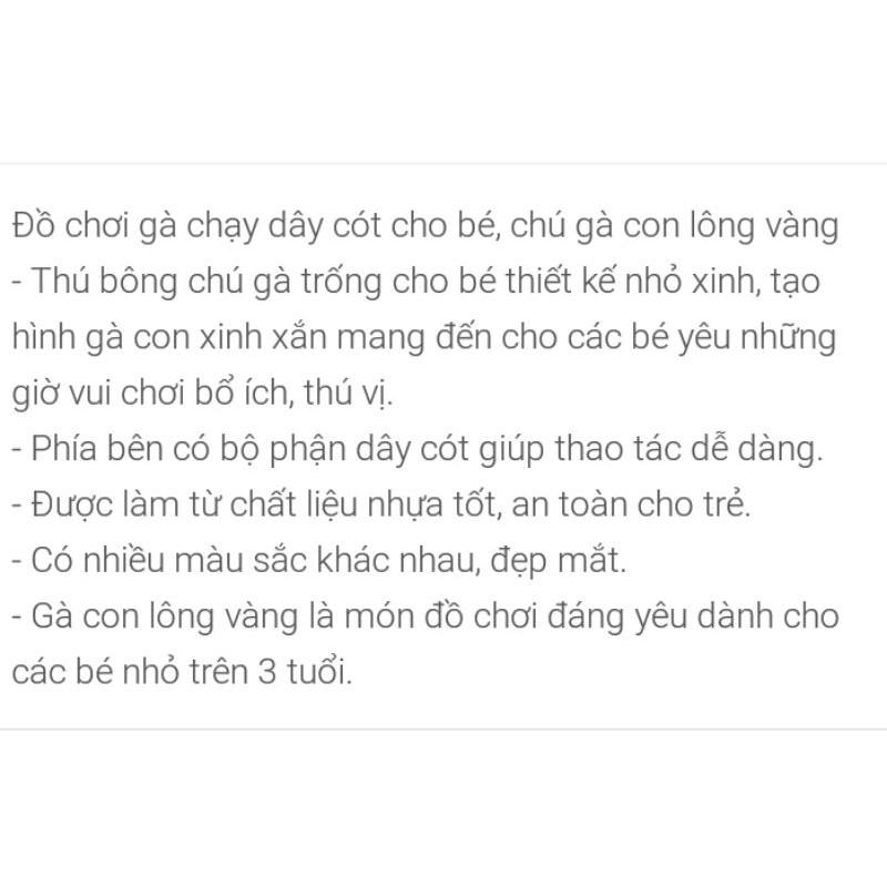 Gà con biết nhảy