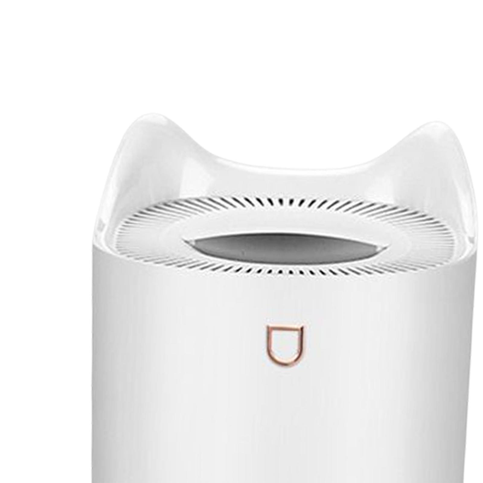 Air Humidifier Essential Diffuser Oil LED Night Light 3L White