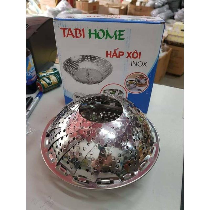 ,Khay / Xửng / Vỉ  HẤP INOX XÒE CÁNH  Đa Năng 3 Chân Hấp Bánh, Bánh Bao, Đồ Ăn - Dụng Cụ Nhà Bếp Vỉ hấp đa năng inox