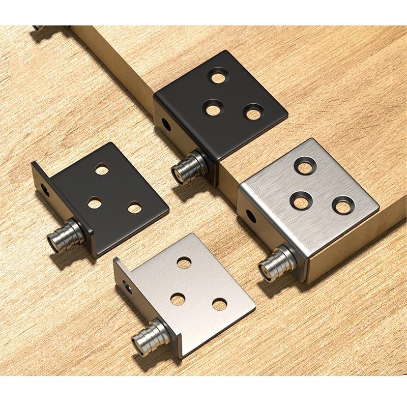 Bản Lề Trục Xoay KUNBE Cánh Gỗ Dạng Trục Xoay 360 Phù Hợp Lắp Đặt Cửa Tủ, Kệ, Nội Thất Tiện Lợi