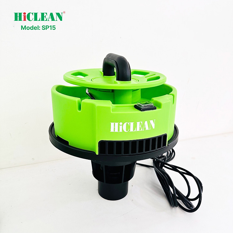 Máy hút bụi gia đình HiClean SP15, công suất 1500W, thùng nhựa ABS, dung tích 15L - Hàng Chính Hãng