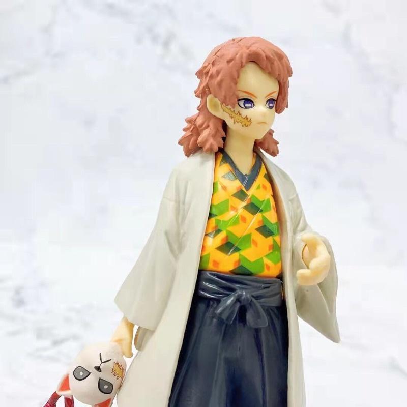 Mô hình thanh gươm diệt quỷ - mô hình kimetsu no yaiba - nhân vật sabito nezuko tanjiro zenitsu - chiều cao 16cm