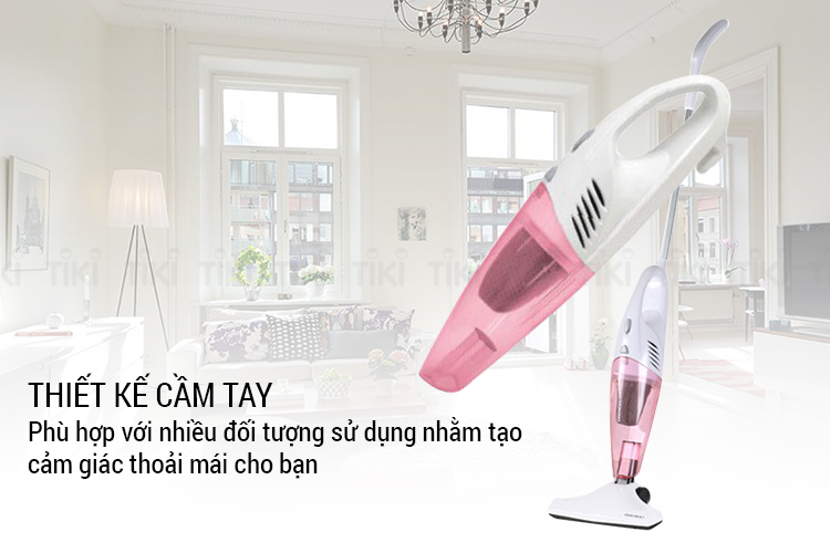 Máy hút bụi cầm tay Daewoo DWX-E620P (P) (600W) - Hàng chính hãng