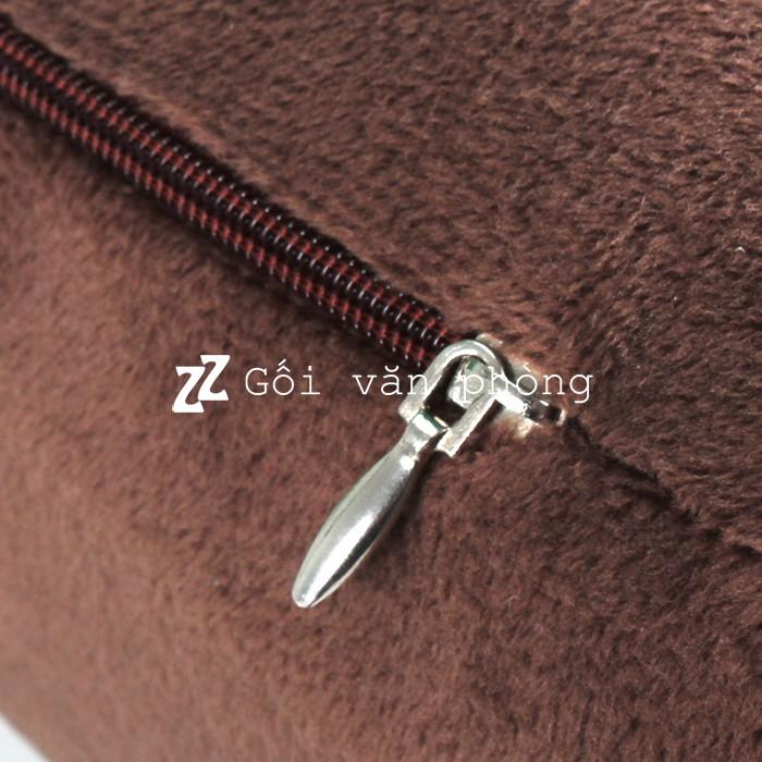 Gối Ngủ Trưa Ngồi Văn Phòng Cao Su Non, Hỗ Trợ Ngủ Gục Trên Bàn ZURI PILLOW GNN-01