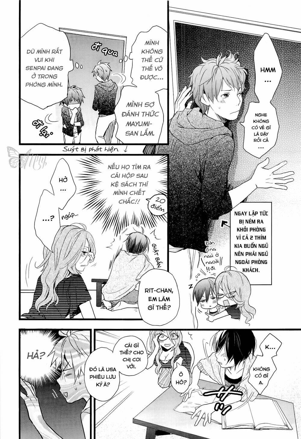 ký túc xá dễ thương chapter 28 19