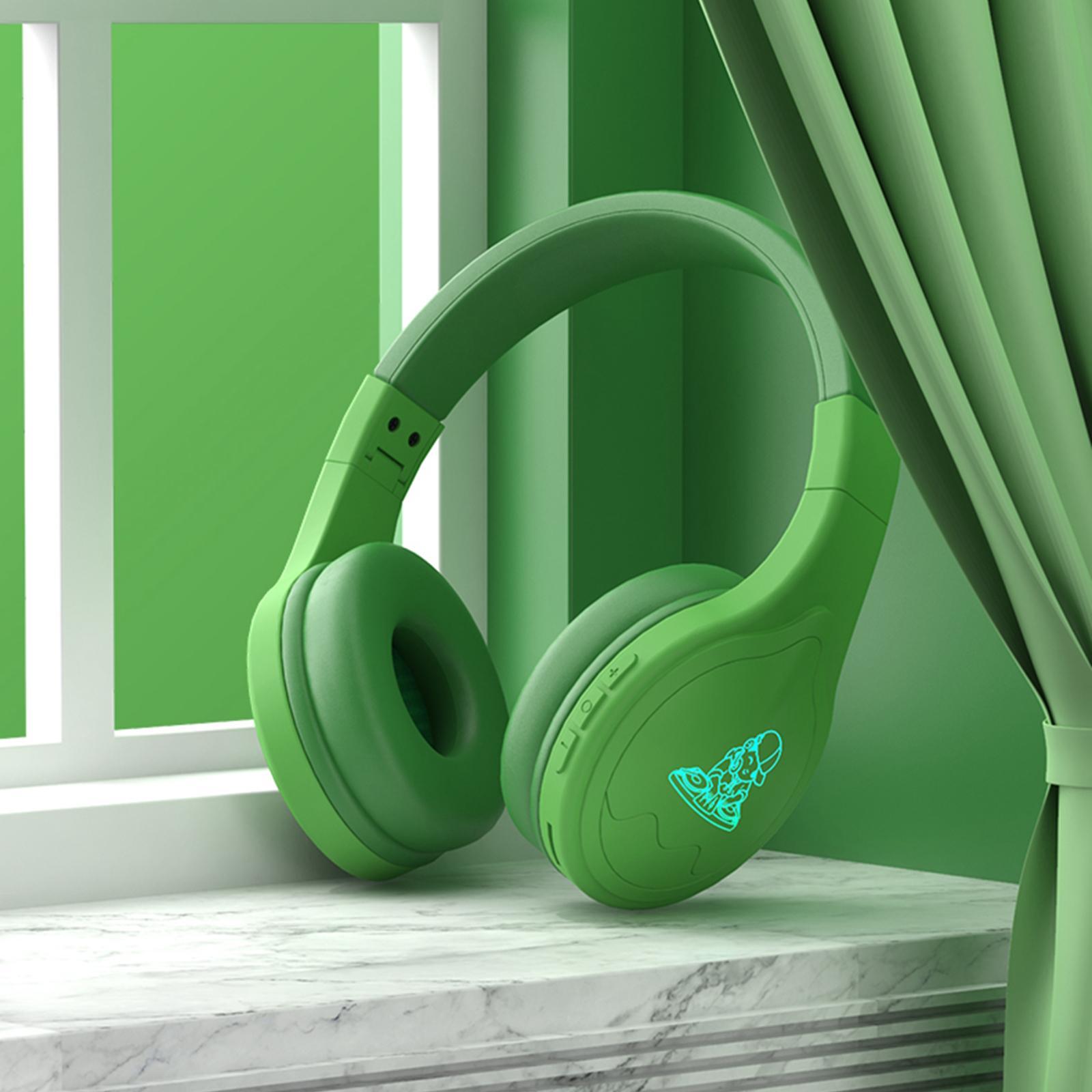 Kids Headset Noise Canceling Folding Design Headphones for Library Children