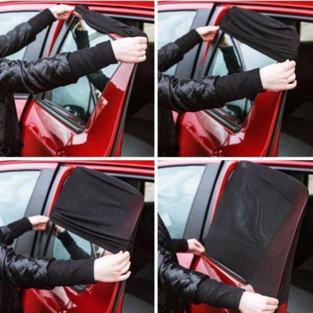 Car Sun Shades Mesh Cover Auto Anti-mosquito Net Windshield Sunshade