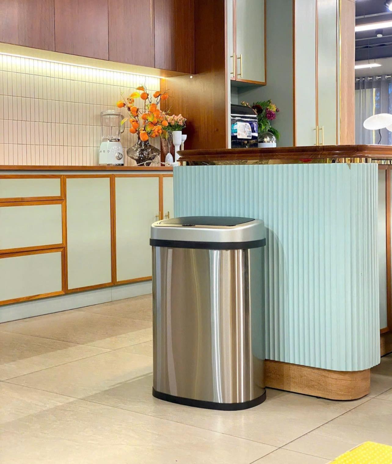 Thùng rác LETEK LS50 - 50L Hàng chính hãng