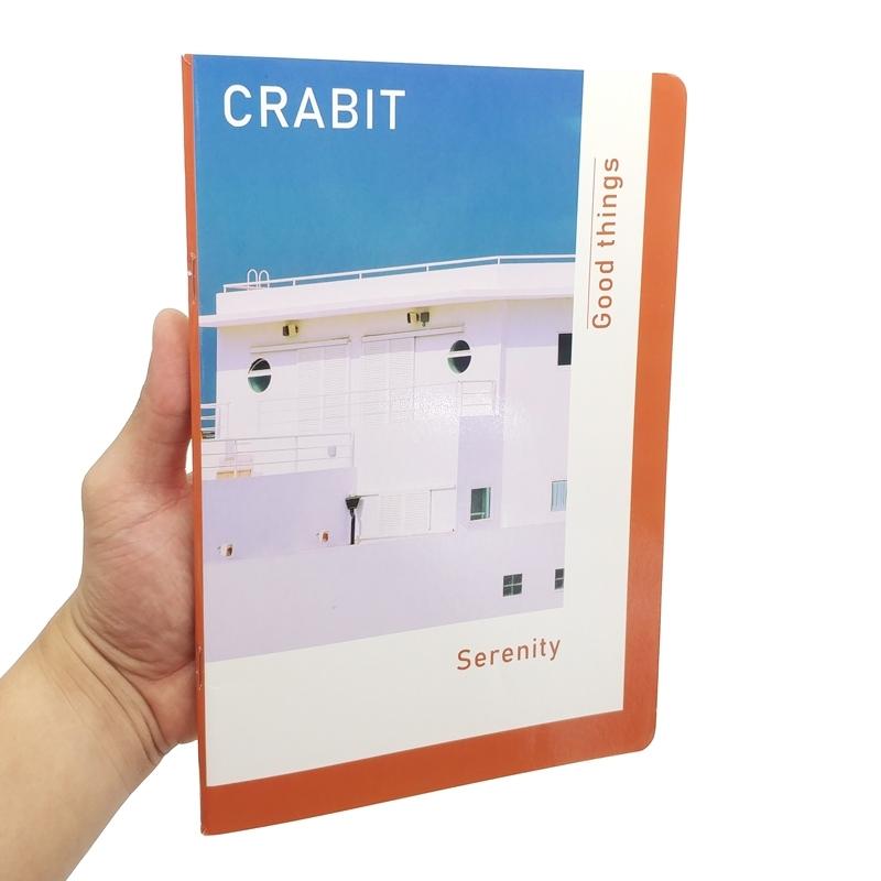 Vở Serenity Kẻ Ngang 120 Trang - Crabit Notebuck 1615 (Mẫu Màu Giao Ngẫu Nhiên)