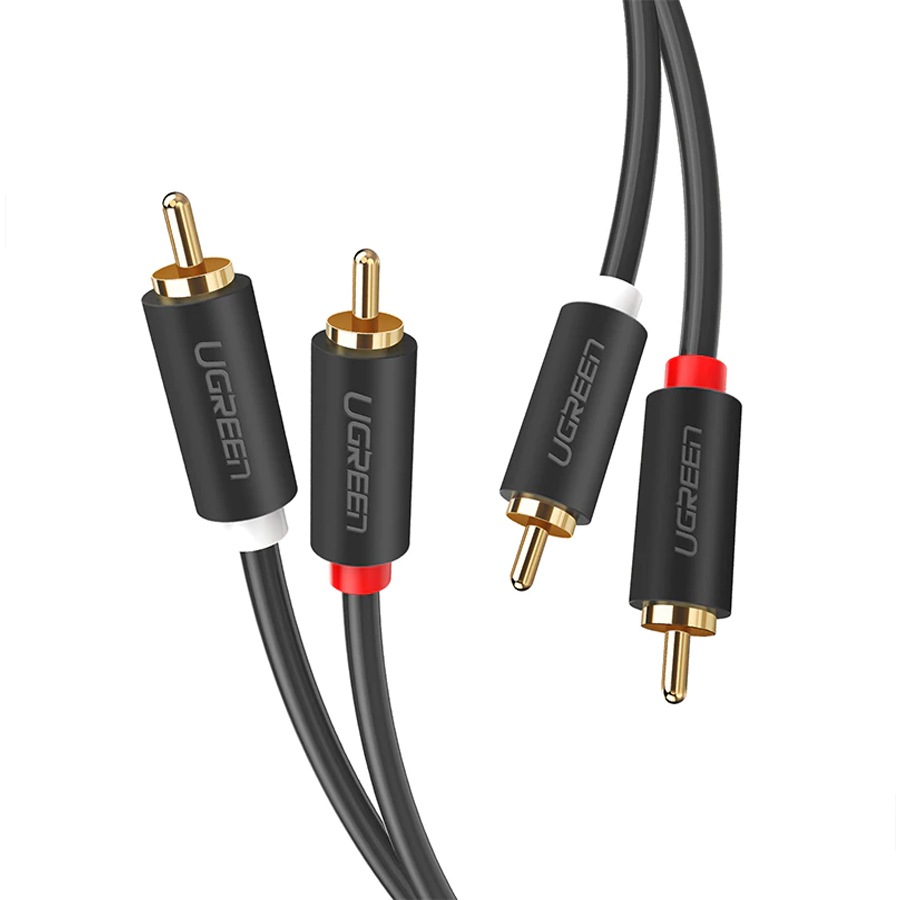 Cáp AV 2 đầu hoa sen dài 2M Ugreen 10518 - Hàng chính hãng