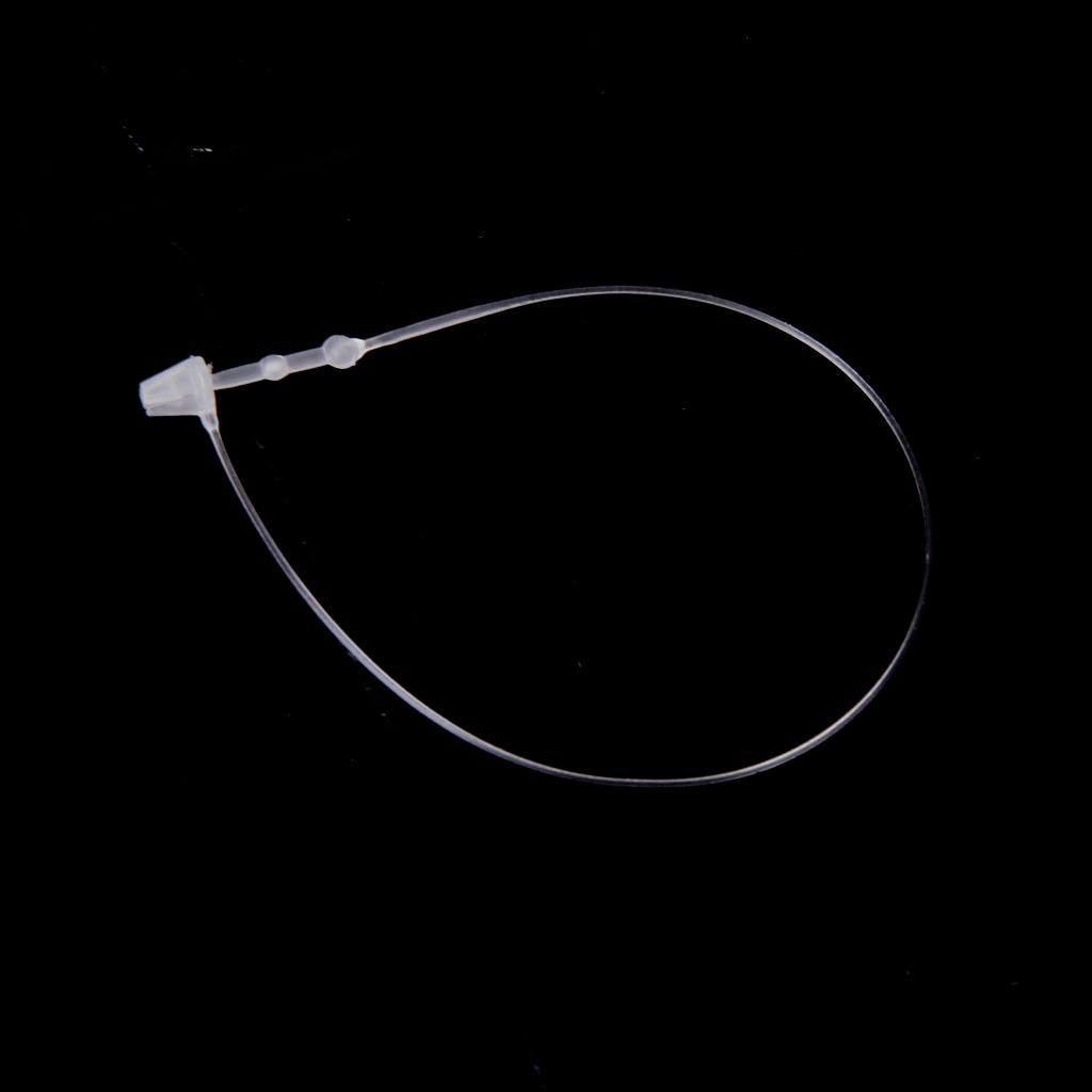 5000Pcs 5 '' Plastic Tag Line Tagging Tie for Jewelry Garment