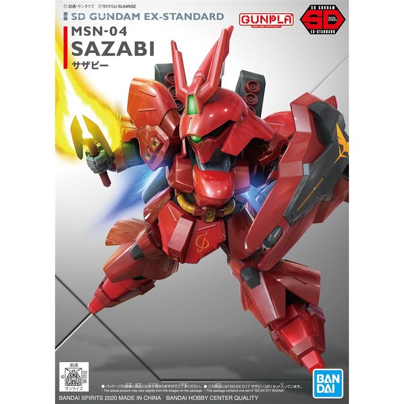 Mô Hình Gundam SD MSN-04 Sazabi EX Standard MS Gundam [BSD]