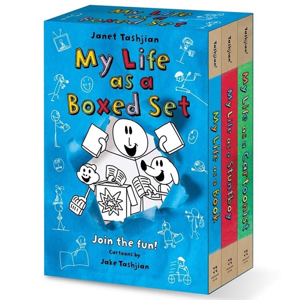 My Life As A Boxed Set #1: Derek Fallon 1-3 (My Life As A Book, My Life As A Stuntboy, My Life As A Cartoonist)