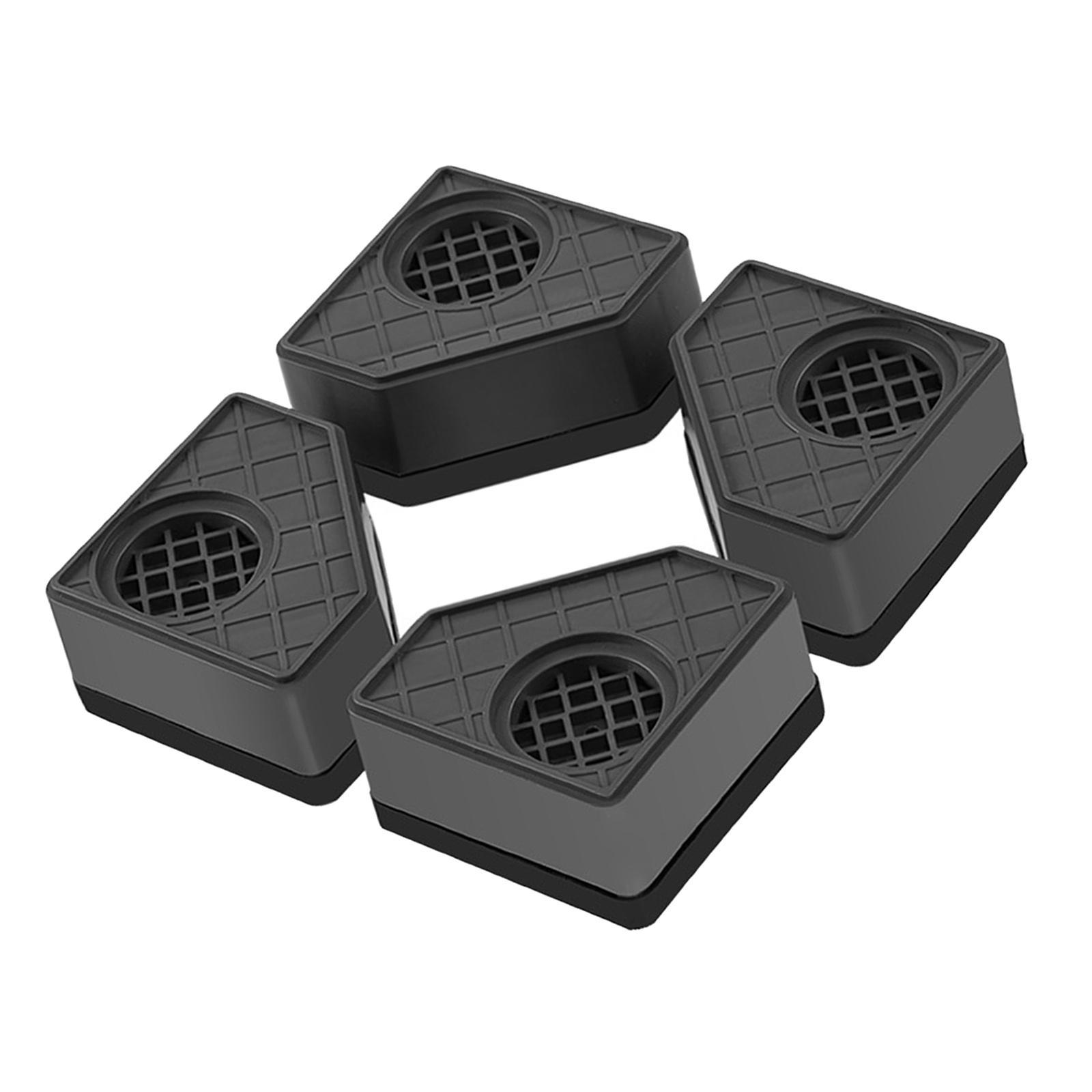 4x Washer Vibration Pads Washing Machine Feet Mat Stop Shaking for Dryer Machine
