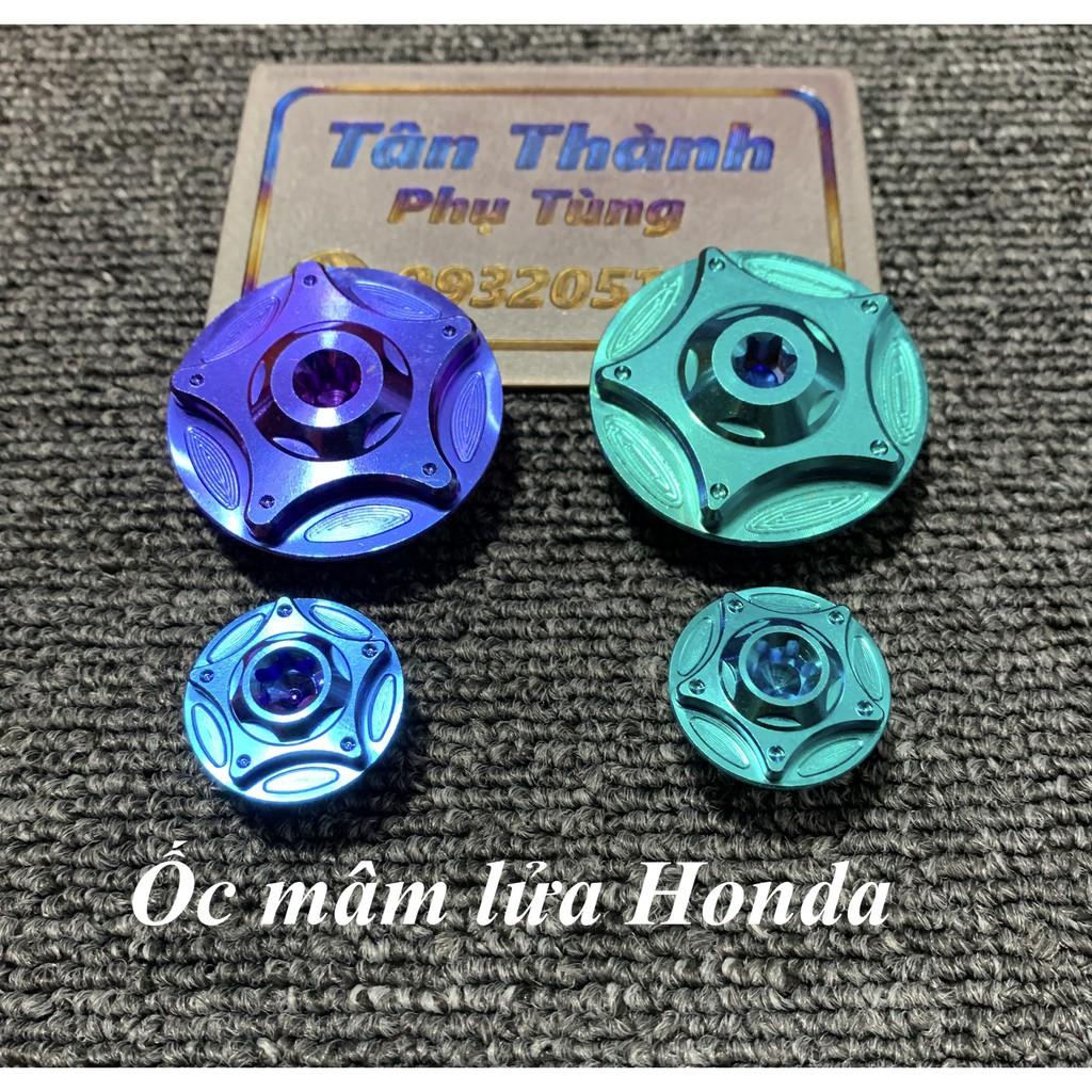 Ốc mâm lửa TITAN GR5 dành cho YAMAHA và HONDA( bộ 2 con)