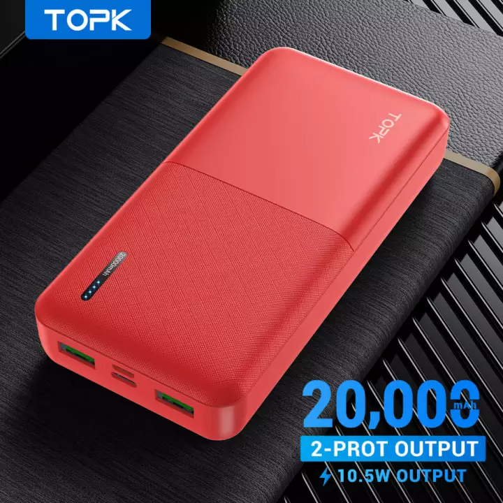 [HÀNG CHÍNH HÃNG] Pin sạc dự phòng TOPK I2009/I2009Q 20000MAh PD QC3.0 Cho iPhone HUAWEi Samsung- Phân Phối Bởi TOPK Viêt Nam