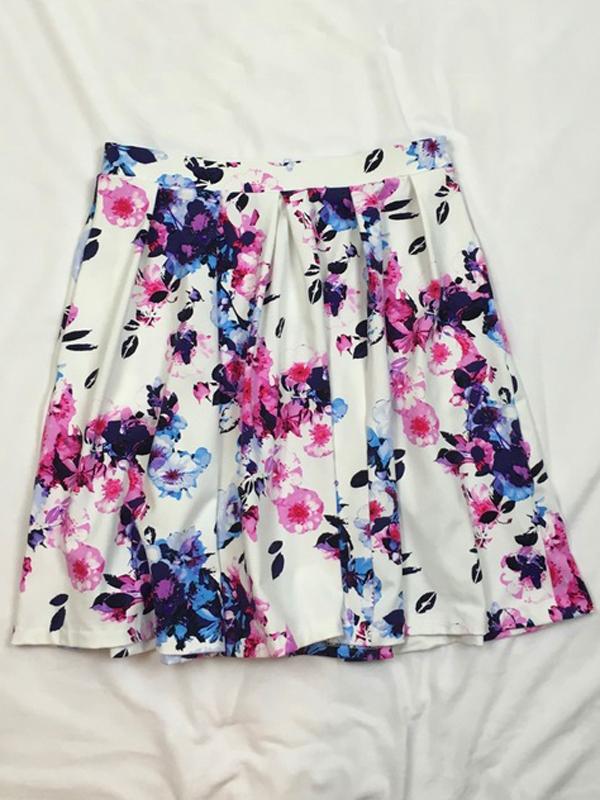Váy Gorgeous Adrienne Vittadini Flower Skirt
