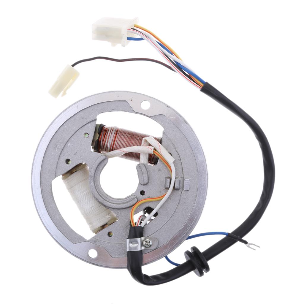 Motorcycle Engine Ignition Coil Magneto Stator Fit for Yamaha PEEWEE PW80