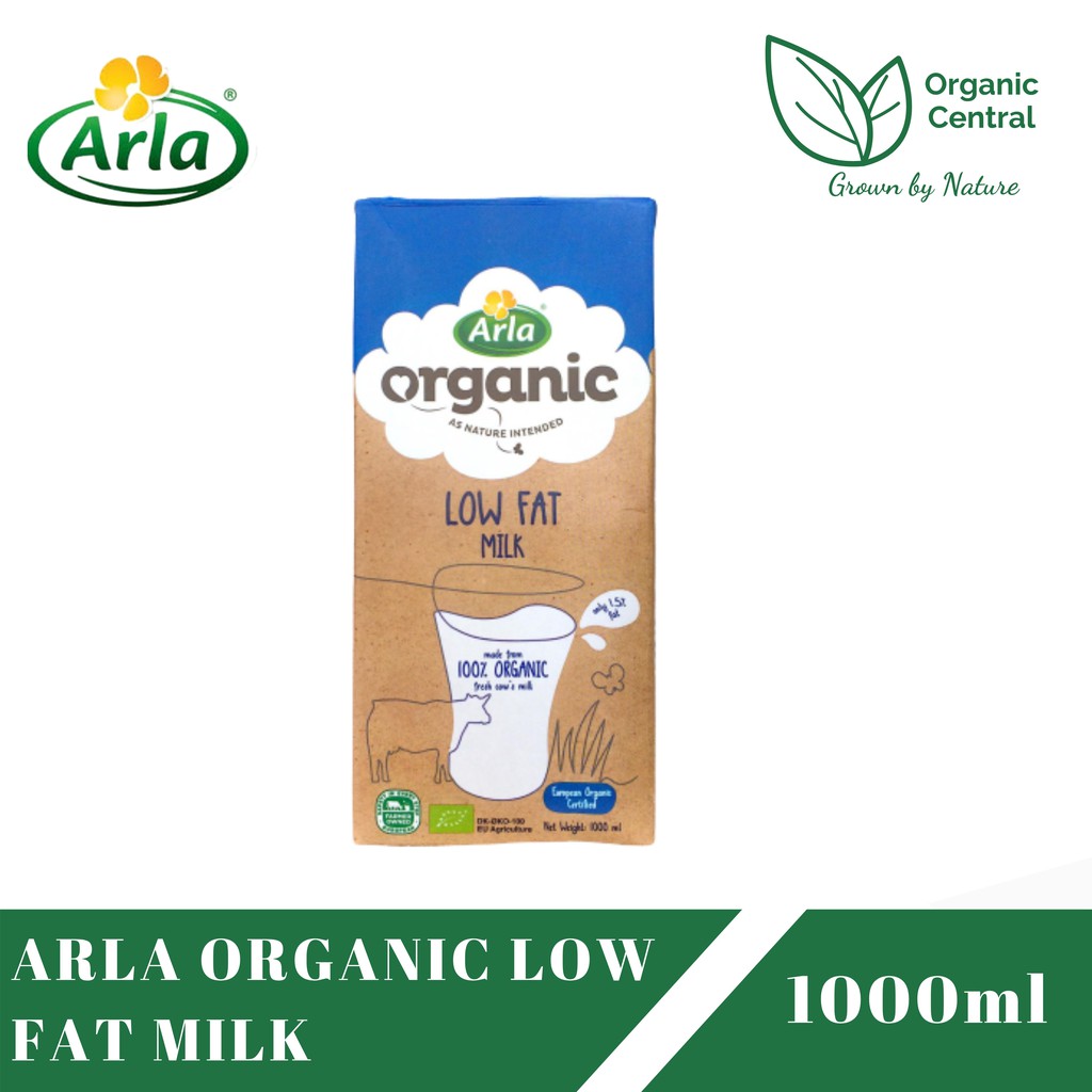 Sữa hữu cơ tách béo Arla Lowfat 1L - Đan Mạch