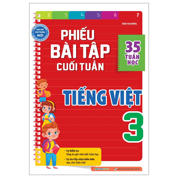 Phiếu Bài Tập Cuối Tuần Tiếng Việt 3 (MGB)