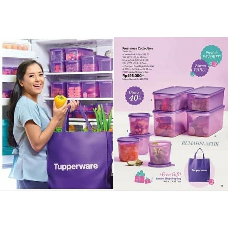 Bộ 8 Hộp Bảo Quản Thực Phẩm Freshness Collection
