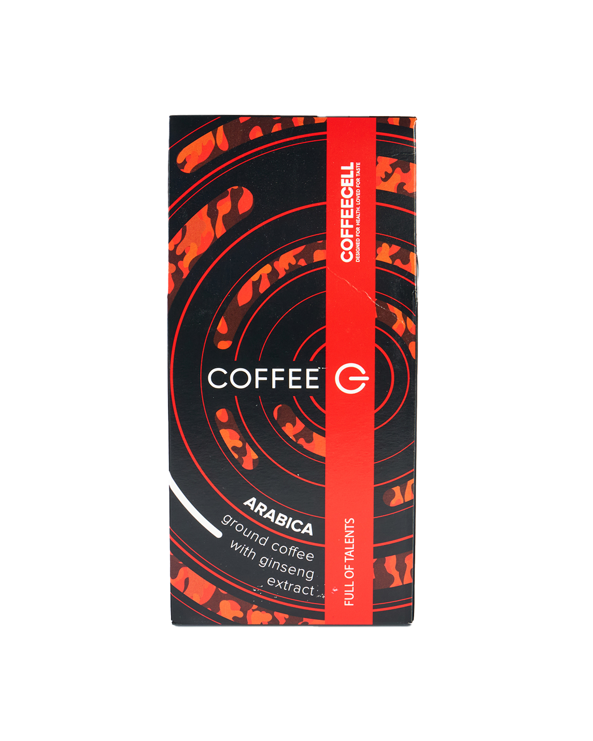 Cà Phê Rang Xay Coffee G Arabica Với Nhân sâm Hoàng đế COFFEECELL - Arabica hảo hạng từ Brazil, Hương vị cổ điển chua thanh đậm đà - Hàng Chính Hãng