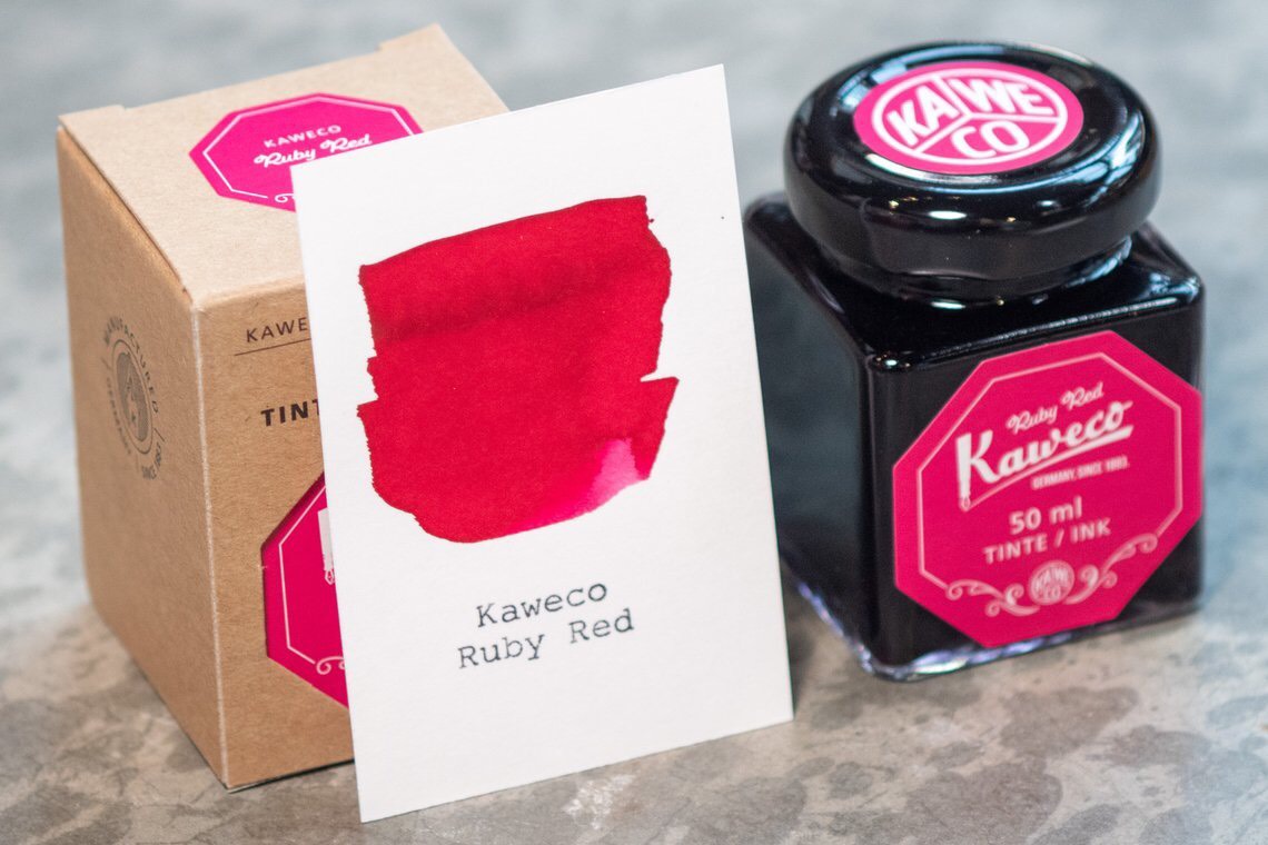 Kaweco lọ mực Ruby Red 50ml