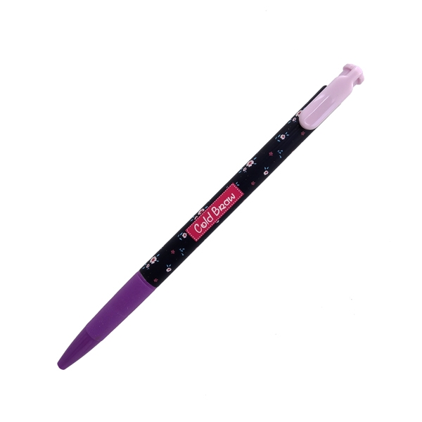 Bút Bi Bấm M&G 0.7mm ABP82775 - Mực Xanh - Màu Tím