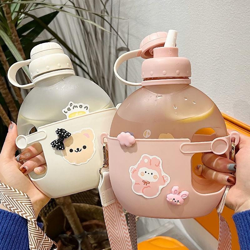 Bình nước dung tích lớn, cốc đựng nước, bình nước thể thao, bình nước di động thể dục, bình nước ống hút, cốc cầm tay chịu nhiệt độ cao