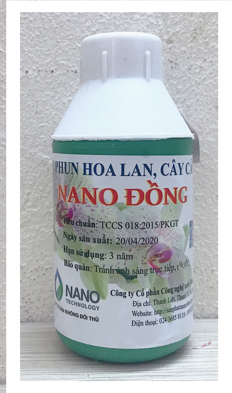 Combo Xịt, Phun Hoa Lan, Cây Cảnh NANO Đồng + NANO Bạc