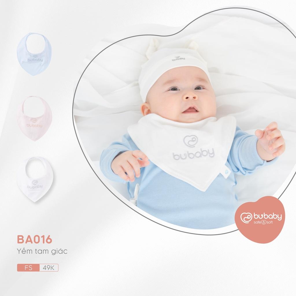 Yếm sợi tre Bu baby - BA017 Yếm cài lệch