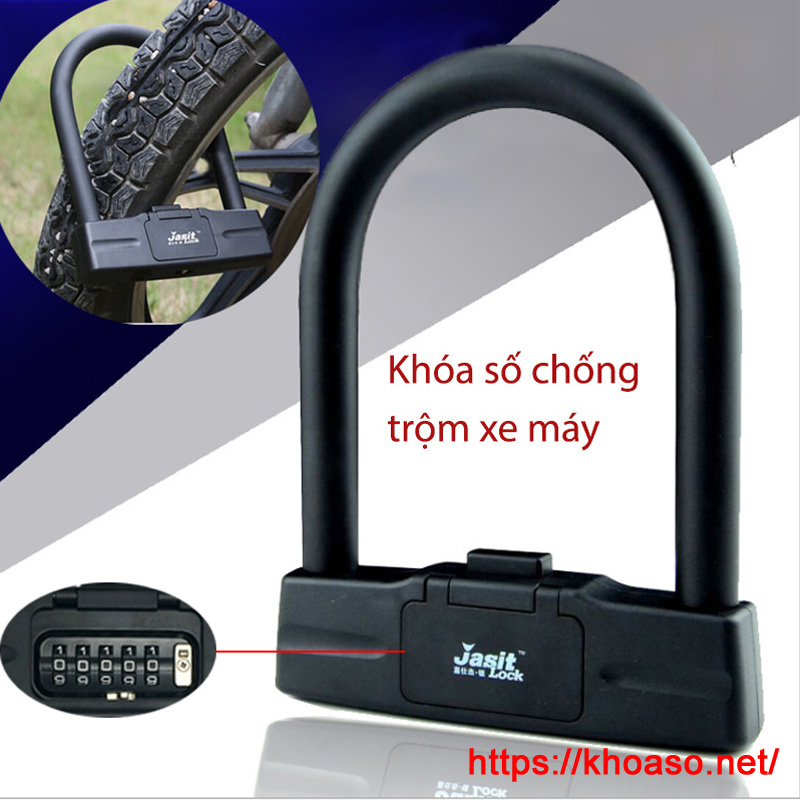 Khóa số chống trộm xe máy