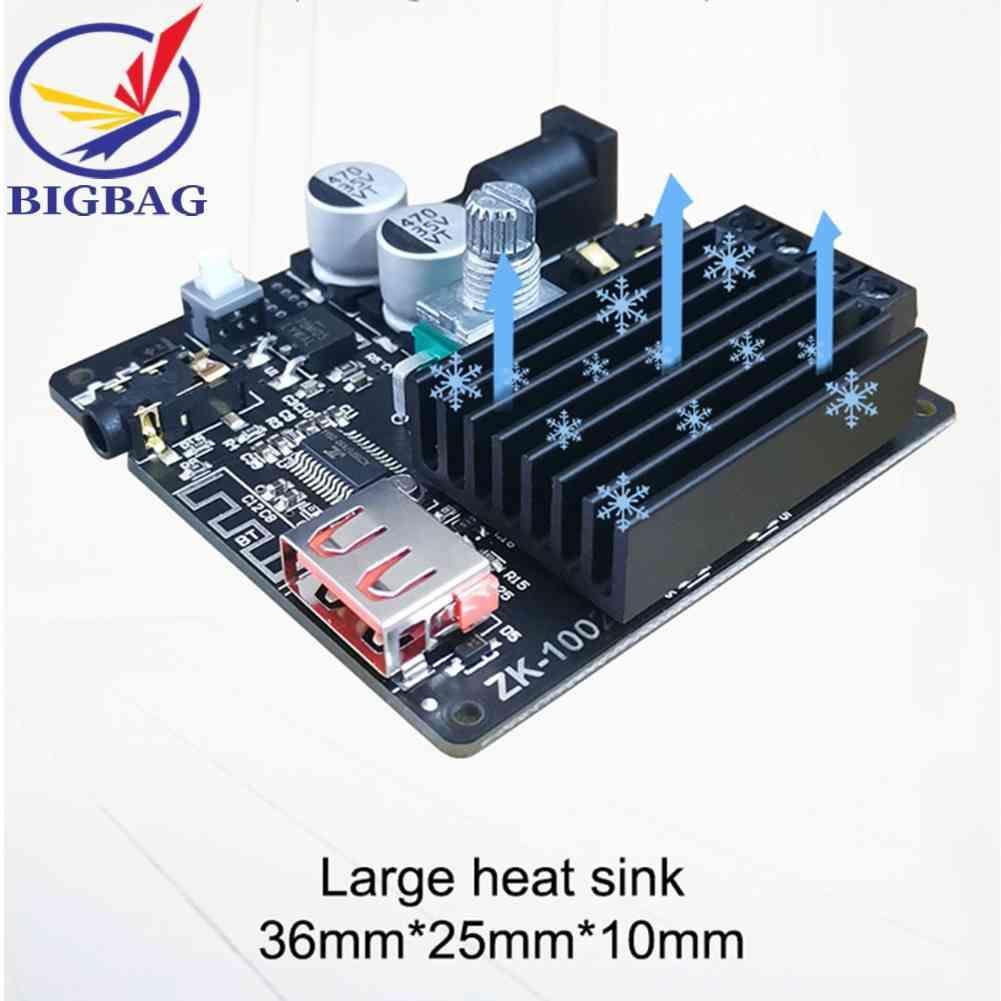 Bảng Mạch Khuếch Đại Âm Thanh Kỹ Thuật Số ZK-1002M 2x100W Kết Nối Bluetooth
