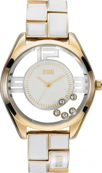 Đồng hồ đeo tay hiệu STORM PIZAZ GOLD WHITE