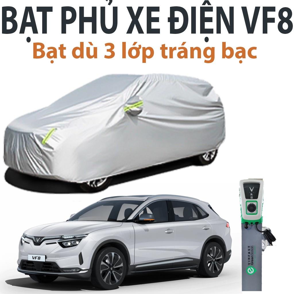 Bạt phủ ô tô ,bạt che nắng ô tô điện vinfast vf8, bạt phủ ô tô 4, 5 chỗ ,bạt phủ ô tô 7 chỗ