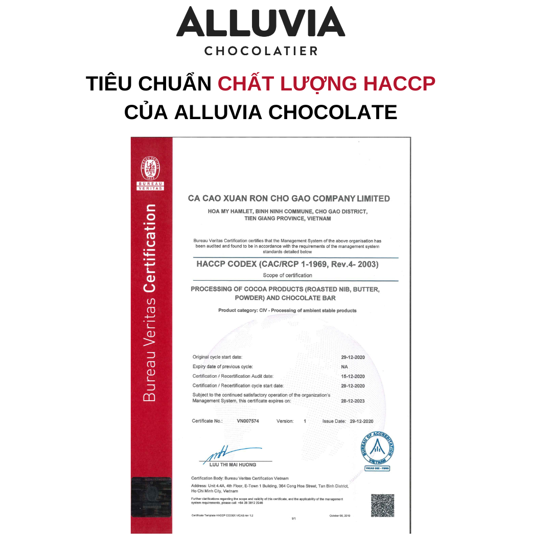 Socola Đen Hạnh Nhân Thanh Lớn 80 gram, Nguyên Chất, Đắng Vừa | Dark Chocolate Almond Alluvia