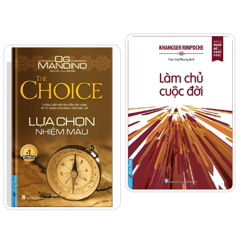 Sách - Combo Lựa Chọn Nhiệm Màu + Làm Chủ Cuộc Đời - First News