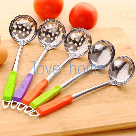Muỗng Cán Dài Bằng Thép Không Gỉ