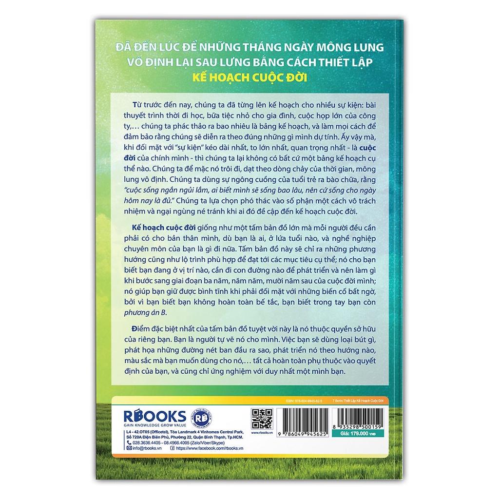 Sách-7 Bước Thiết Lập Kế Hoạch Cuộc Đời