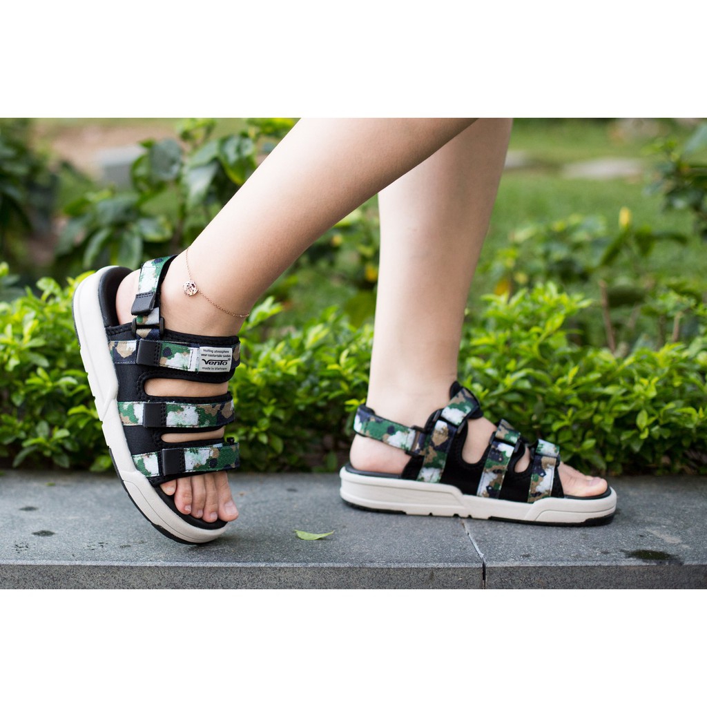 Giày Sandal Vento Nam Nữ Quai Ngang dạo phố/đi chơi/đi học NV1001 Nhiều Màu