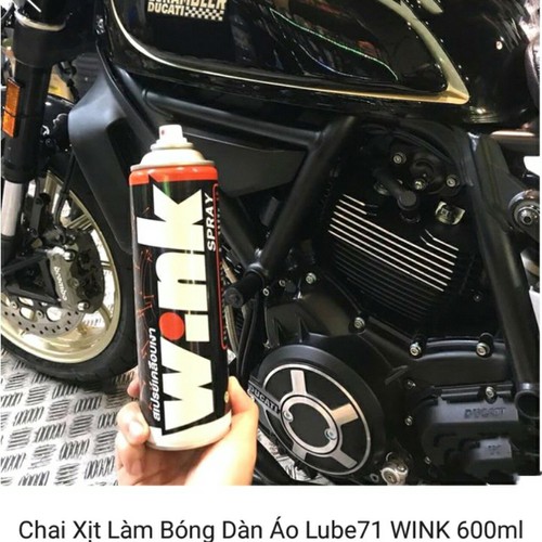 CHAI XỊT BÓNG NHANH LUBE71 WINK SPRAY 600ML