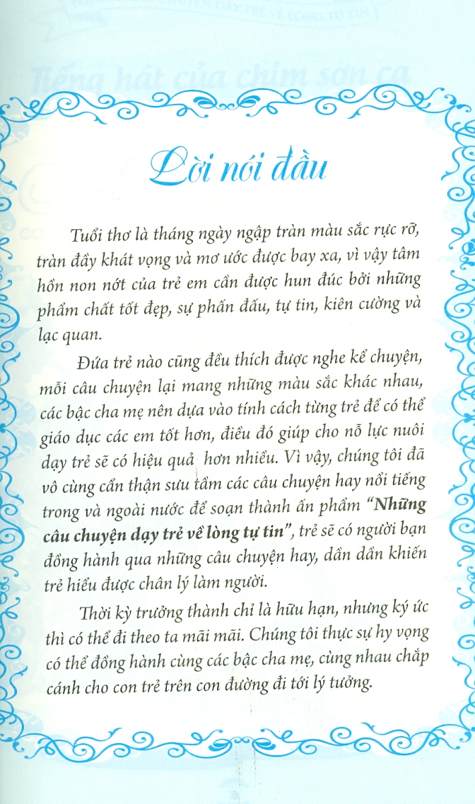 Những Câu Chuyện Dạy Trẻ Về Lòng Tự Tin (Tái bản)