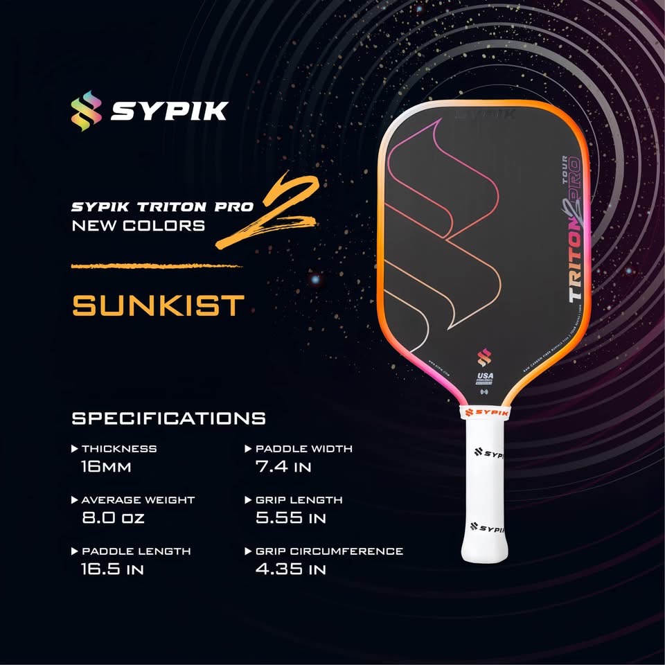 VỢT PICKLEBALL SYPIK GEN 2 COLLECTION -2025
