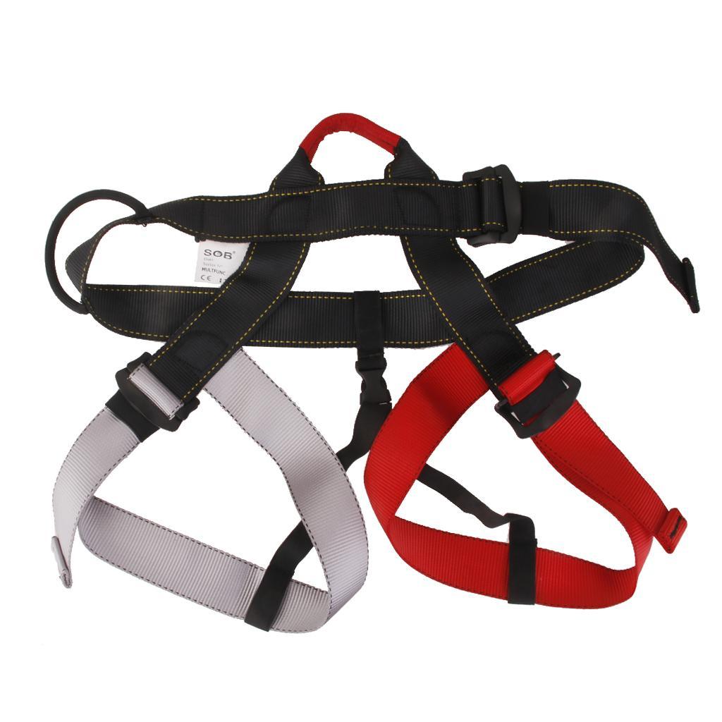 Half Body Safety Harness Sit Belts Protector for Outdoor Climbing Rappelling