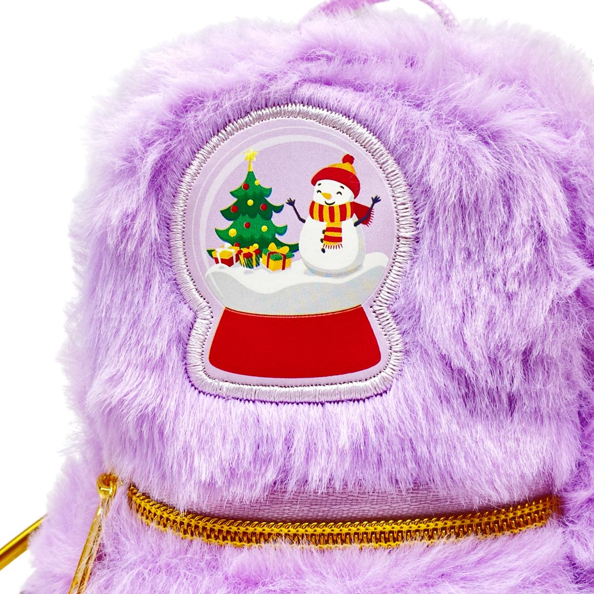 Bóp Viết Mini Giáng Sinh Kèm Sổ Tay Và Bút Bi - MP CH57014 - Màu Tím