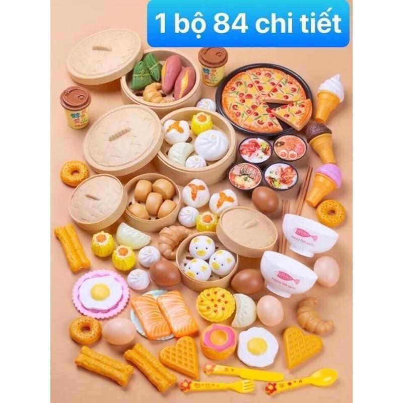 BỘ ĐỒ CHƠI NẤU ĂN DIMSUM 84 CHI TIẾT