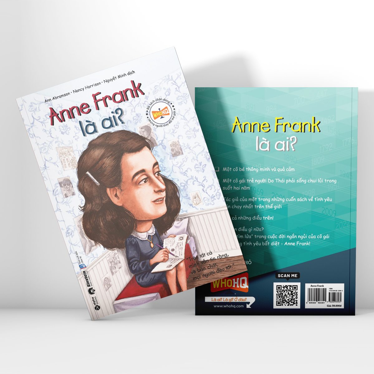 Sách - Bộ Sách Chân Dung Những Người Thay Đổi Thế Giới - Anne Frank Là Ai? 59K