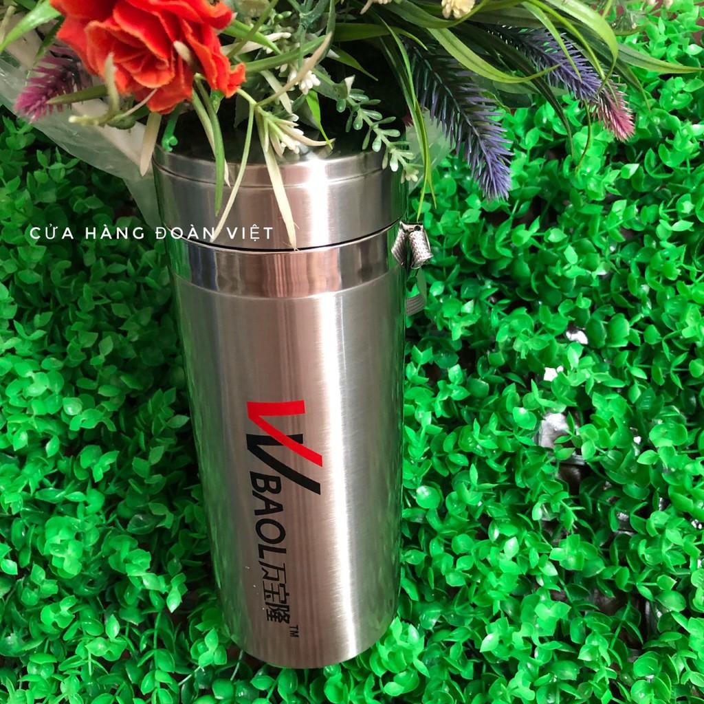 Ca Giữ Nhiệt Inox Cao Cấp 800ml - Có Dây Treo